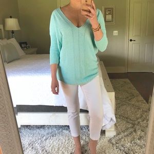 Express V Neck Sweater Size Medium